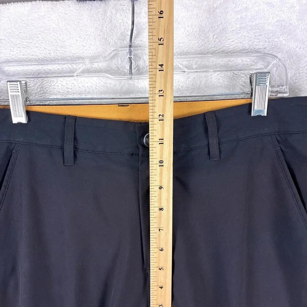 Macade Pants Mens 32x34 Black Performance Stretch Slim Fit Golf Preppy Outdoor